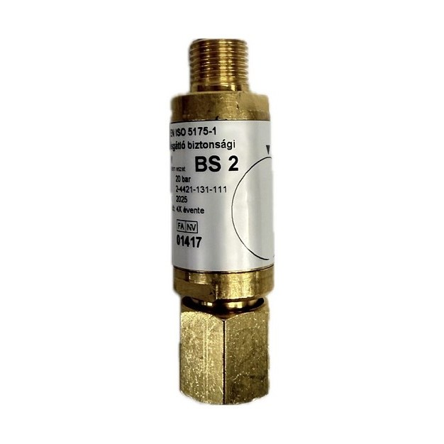 Biztonsági szerelvény BS2 markolatra oxigén